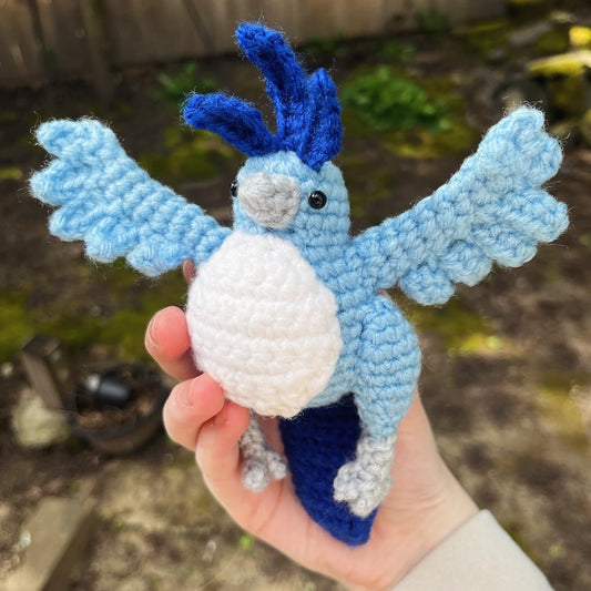 Crochet Ice Bird