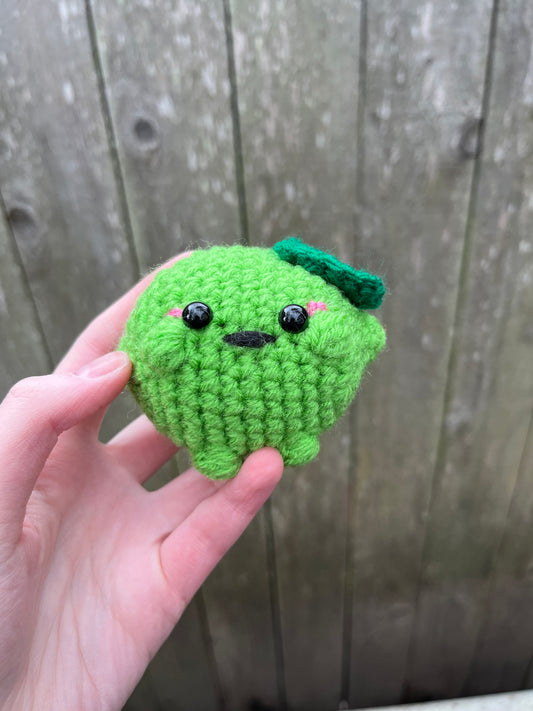 Crochet Lime Buddy