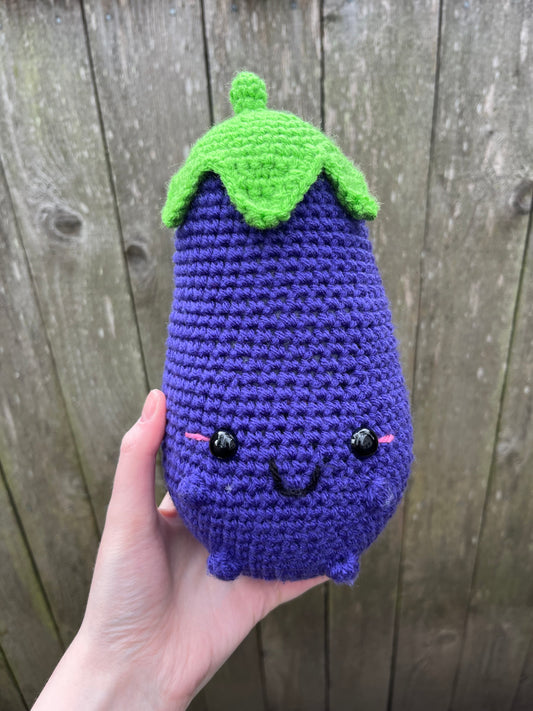 Crochet Eggplant 🍆