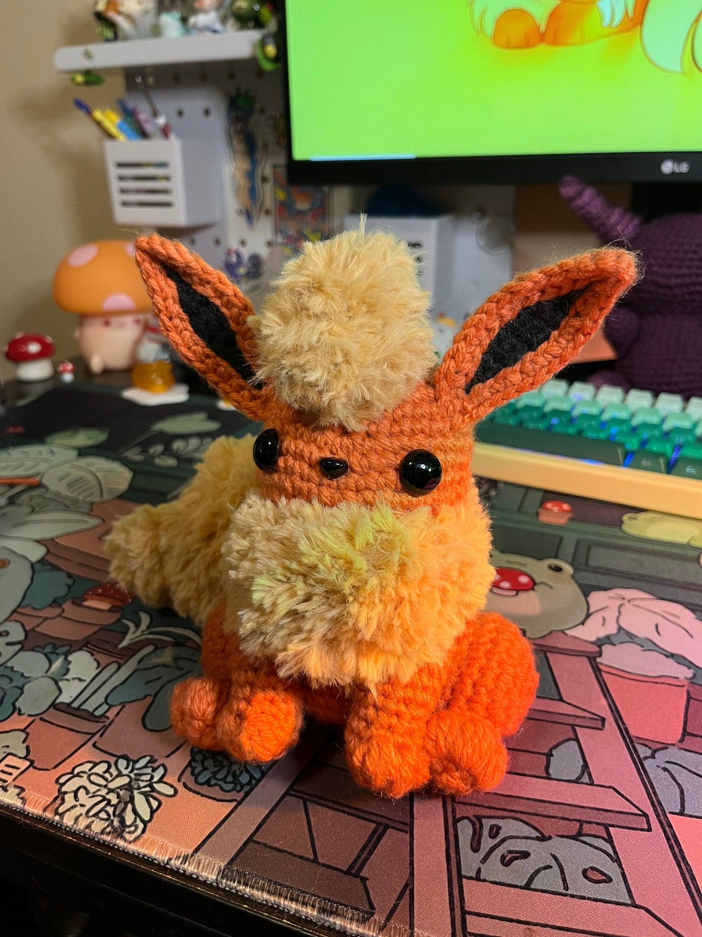 Fire Fox Crochet Pattern