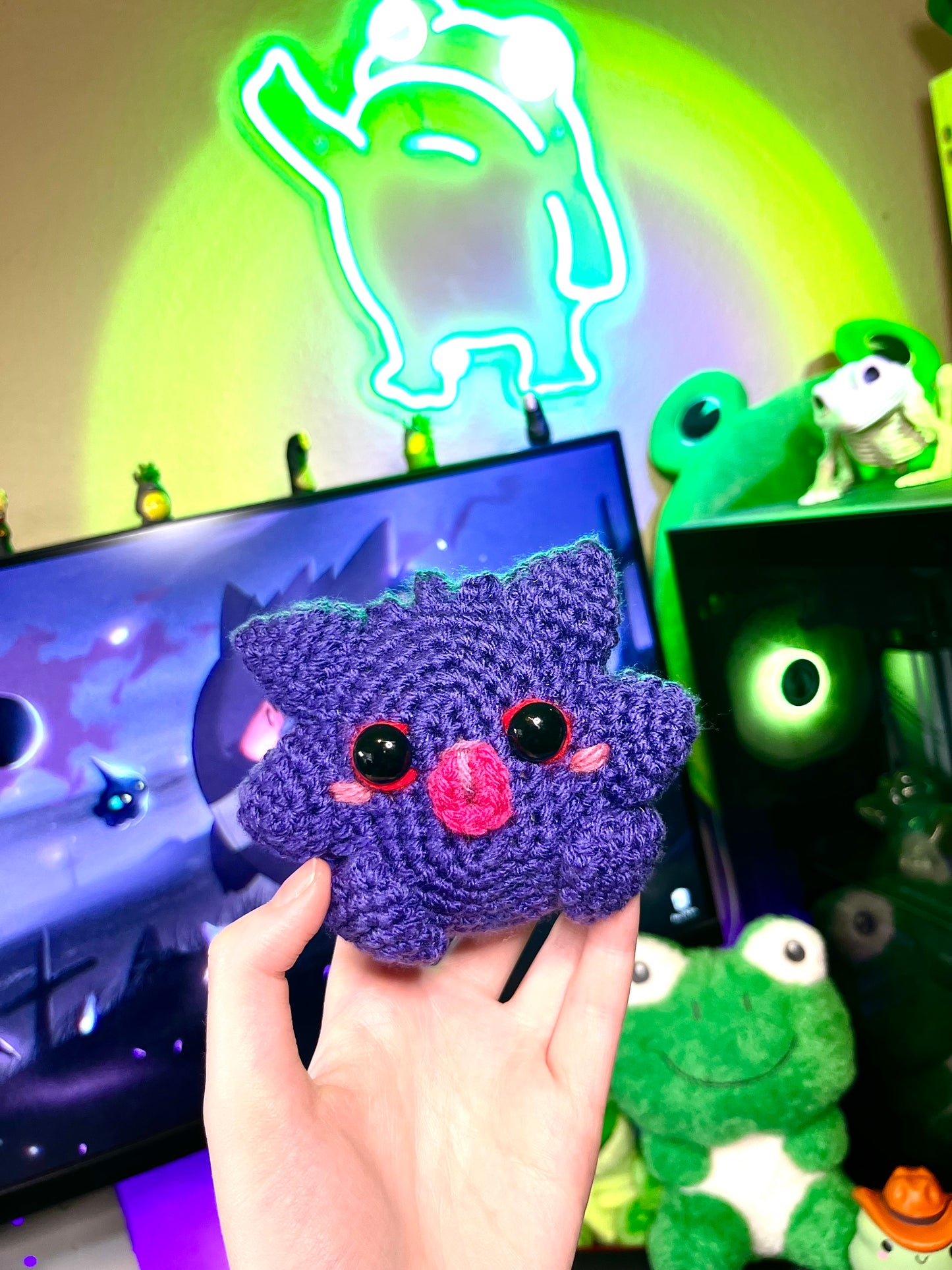 Crochet Chibi Gengar